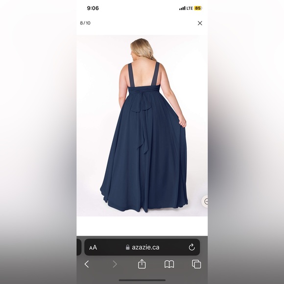 AZAZIE KORA
A-Line Convertible Chiffon Floor-Length Dress Pine - Picture 3 of 10